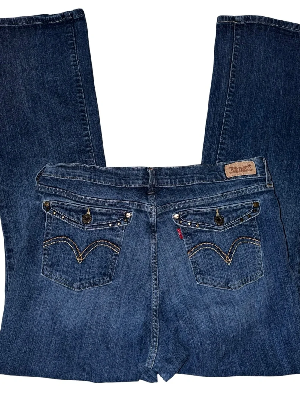 Levi’s 515 Bootcut Jeans Women’s Dark Wash Mid Rise Stretch